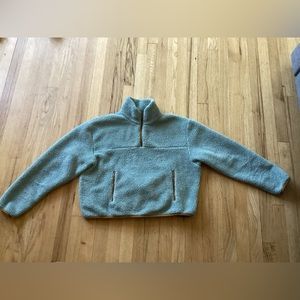 Girlfriend collective blue fleece
